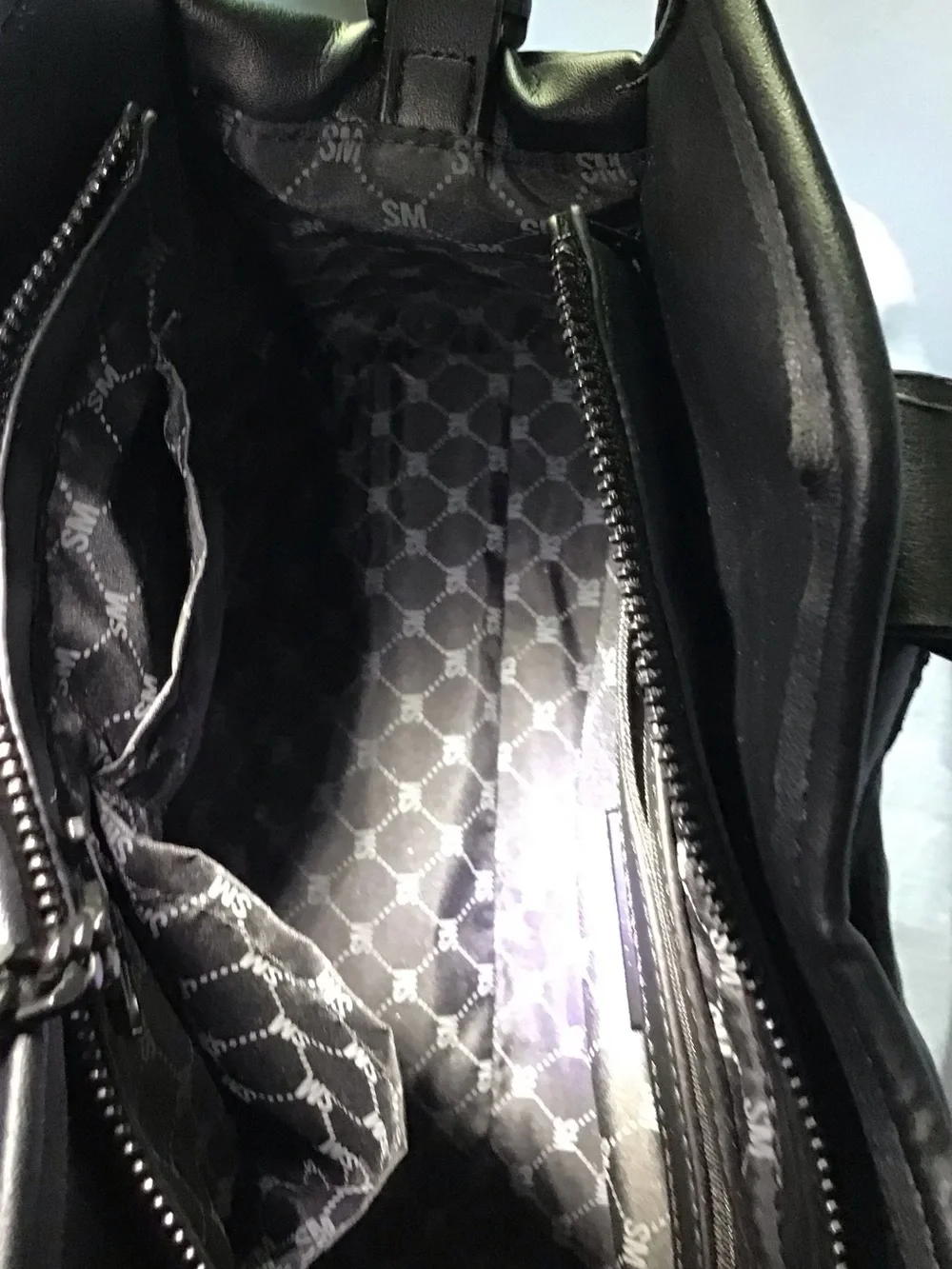 465 Steve Madden Black Quilted Top-Handle Shoulder Bag - Designer-Inspired